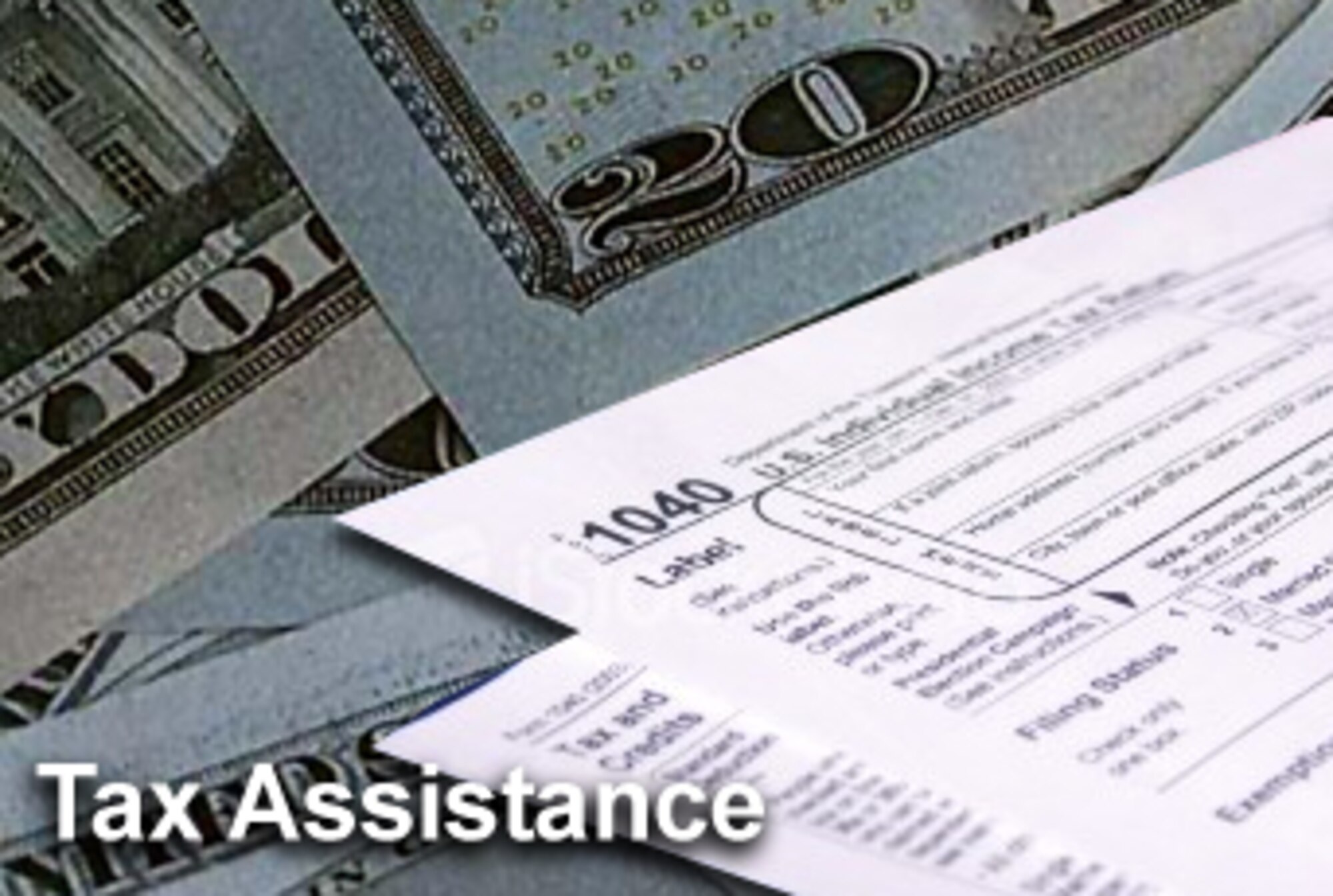 Despite recent manpower and budget cuts, Air Force bases are still offering personal tax assistance programs to their active duty, Guard, Reserve, civilian and retiree populations. (U.S. Air Force graphic/Luke Borland)
