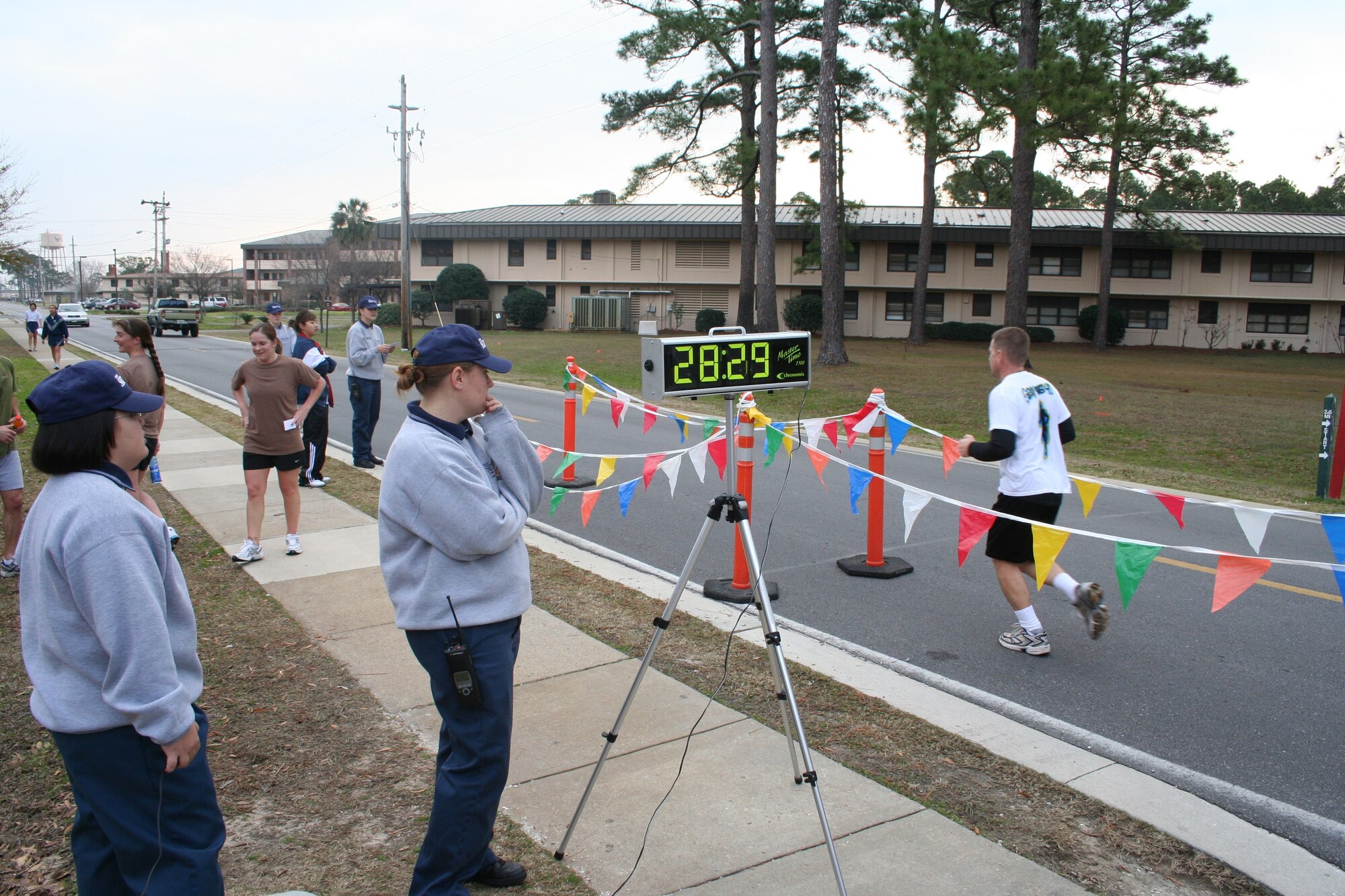 Airmen participate in the Fit Eagle Competition Feb. 9 at the Aderholt Fitness Center. (U.S. Air Force photo by Dylan Laurie) 