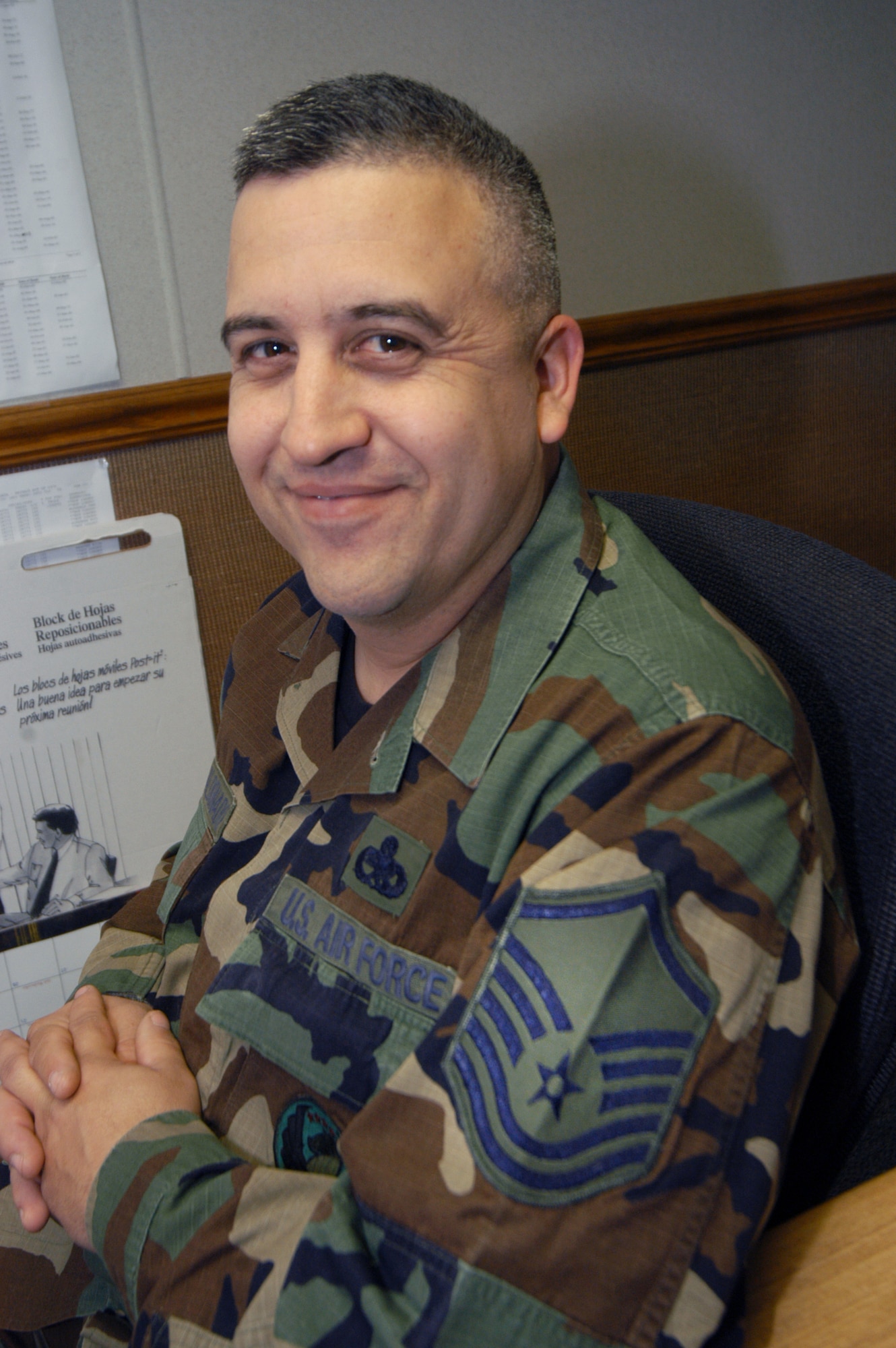 Tech. Sgt. Darryl Rios-Maldanado, 653rd Combat Logistics Support Squadron, was promoted to master sergeant via the STEP promotion program.