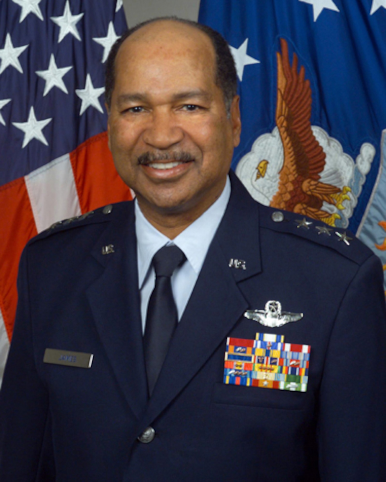 Lt. Gen. Daniel James III was commissioned in 1968 and served 10 years on active duty. He joined the Texas Air National Guard in 1978 and became director of the Air National Guard in 2002. (U.S. Air Force photo)