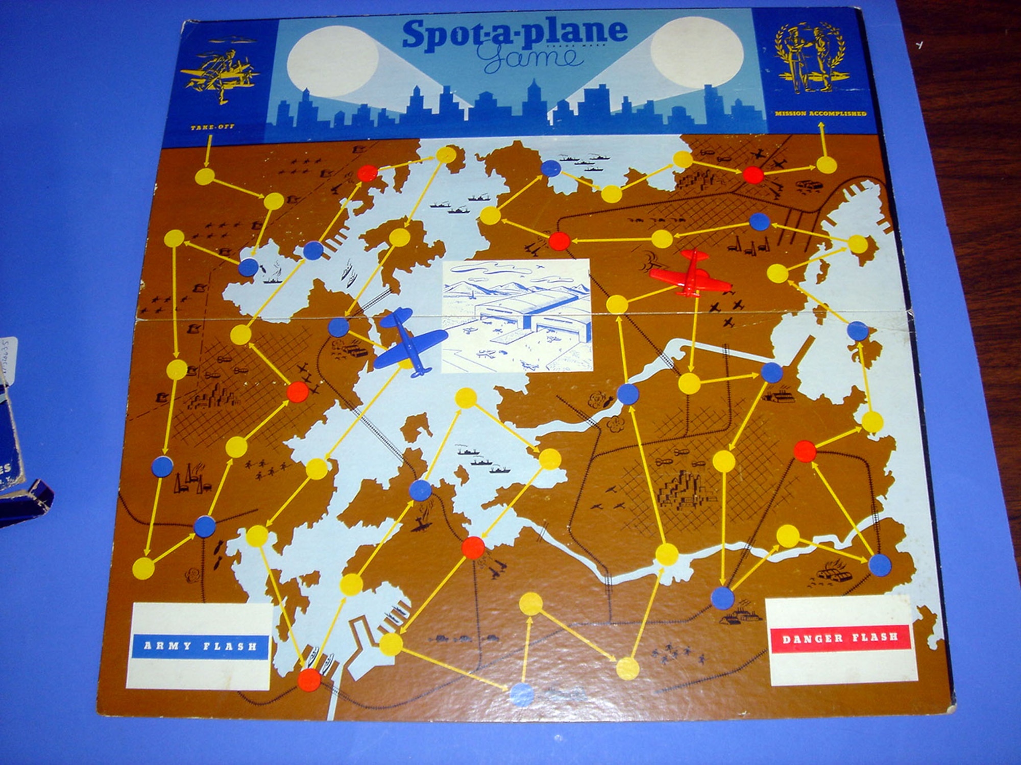 Spot a Plane game by Toy Creations Inc. (1942). (U.S. Air Force photo)