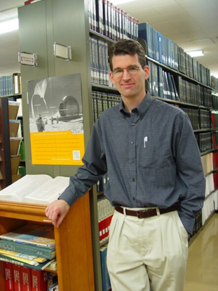 New manager hits books at AEDC technical library