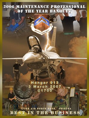 “I’m extremely proud of the outstanding work and
unwavering dedication the men and women in our group
and wing exert each day to accomplish our mission.”
Col. Algene Fryer, 56th MXG commander