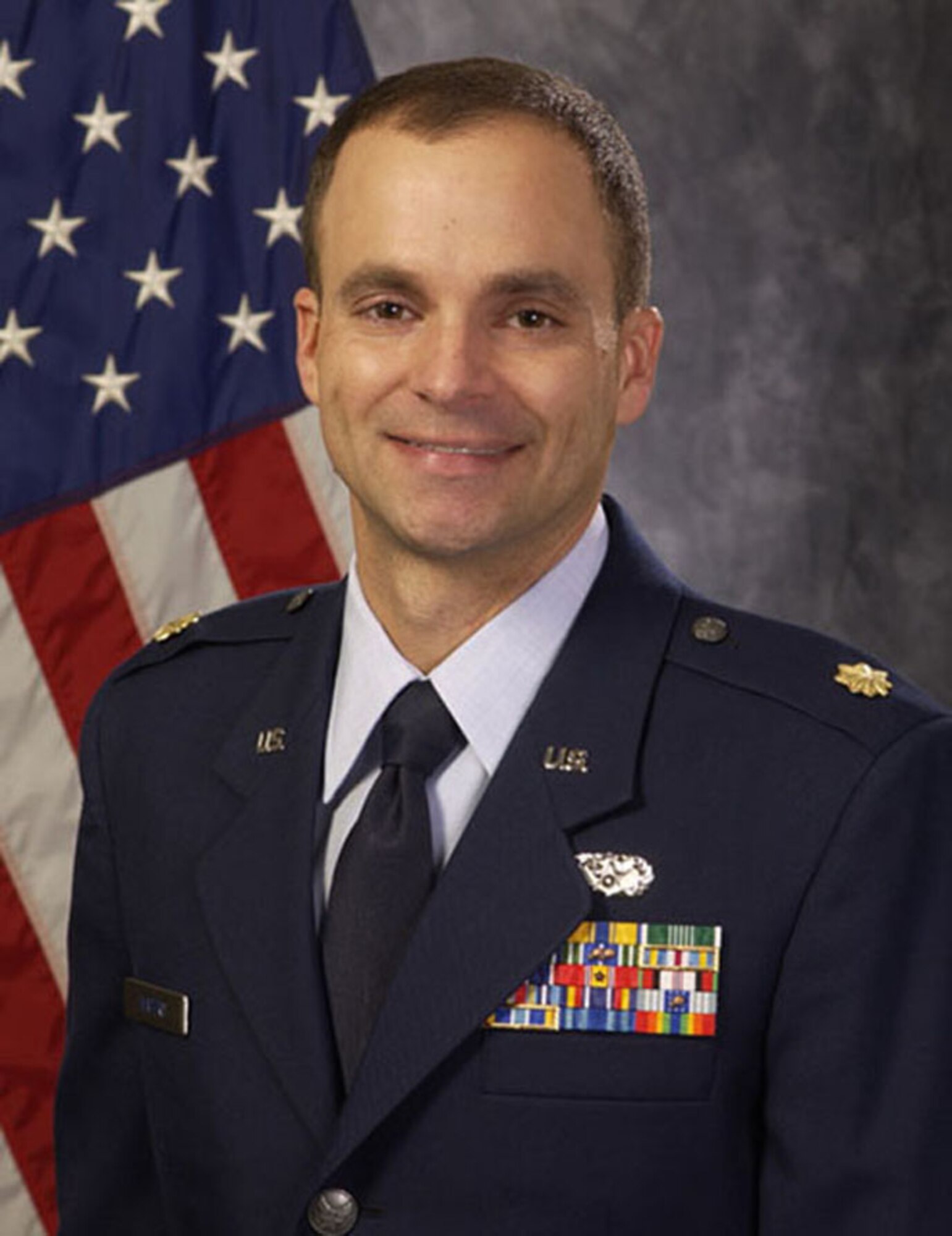 Maj. Bradley D. Waters, 35th Civil Engineer Squadron, was named Misawa Field Grade Officer of the Year for 2006.
(U.S. Air Force photo by Manabu Matsuura)