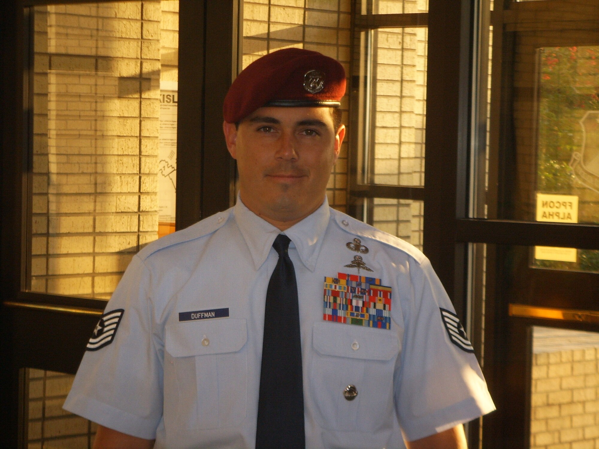 Tech. Sgt. Scott Duffman died in a helicopter accident in Afghanistan Feb. 17.