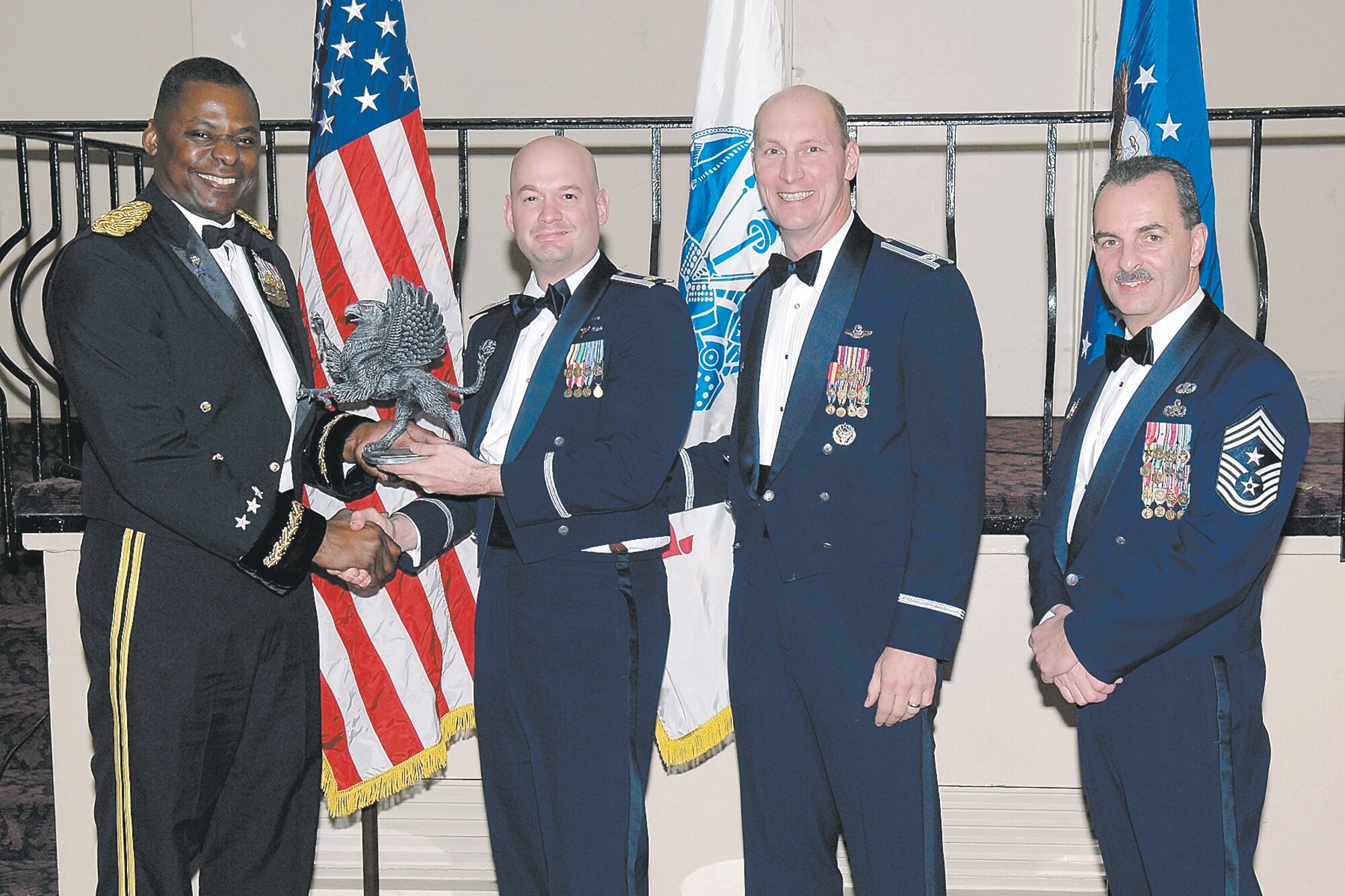 Annual Award winners take home their trophies.