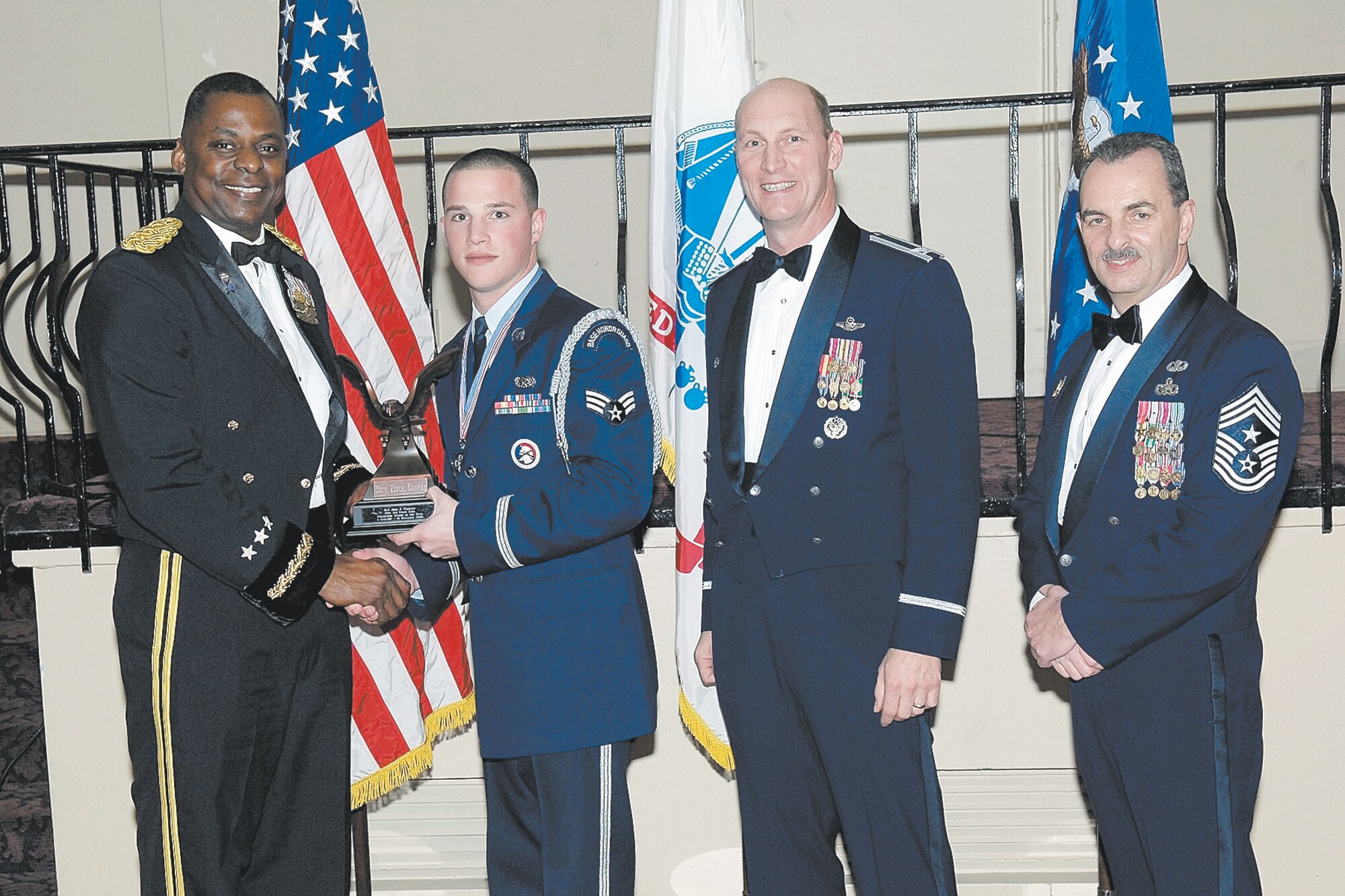 Annual Award winners take home their trophies.