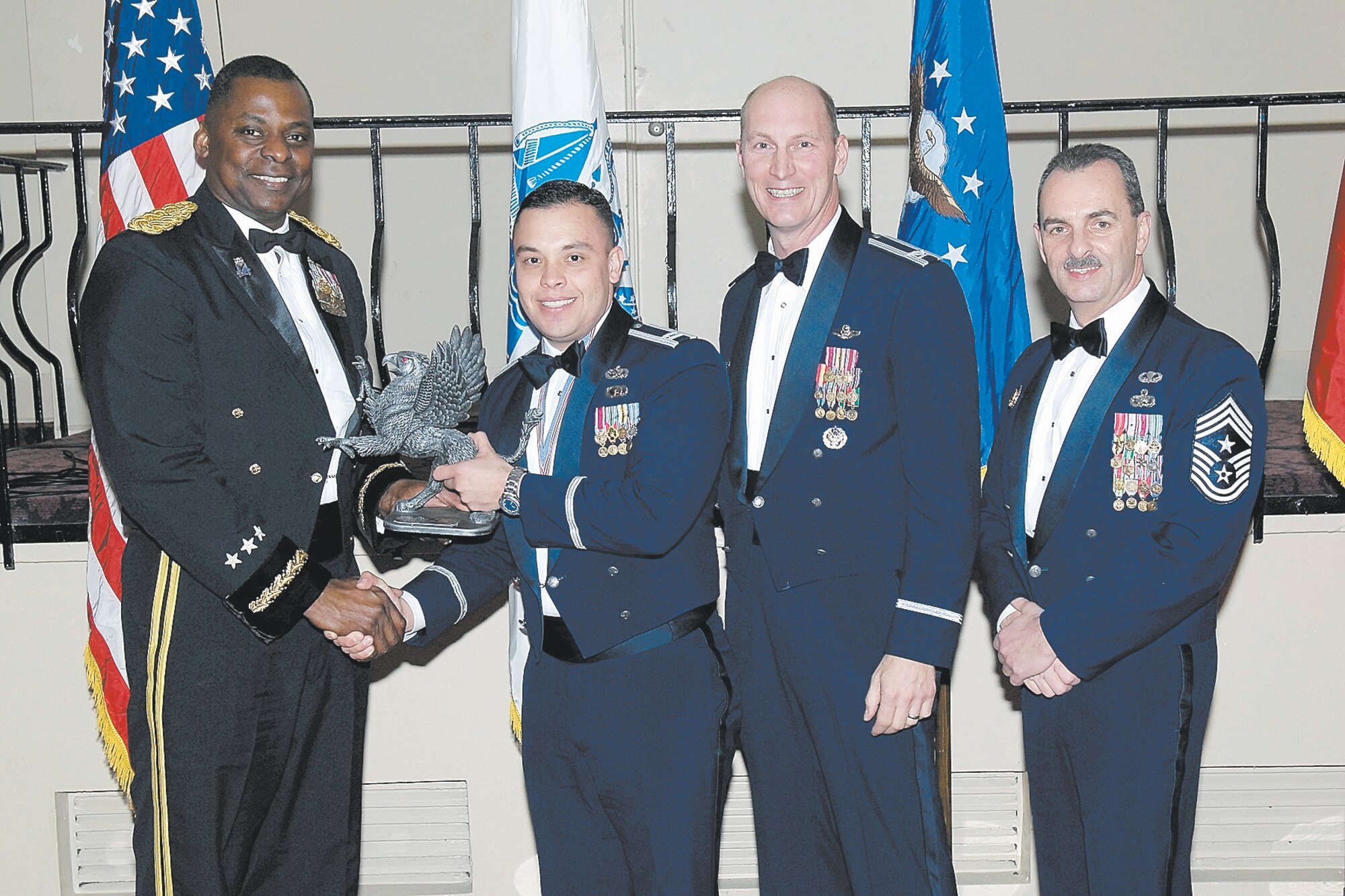 Annual Award winners take home their trophies.