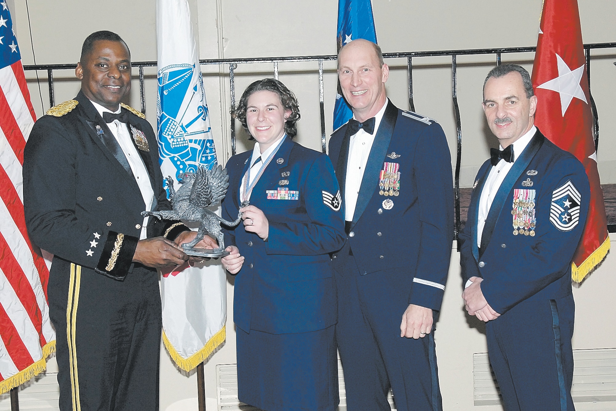 Annual Award winners take home their trophies.