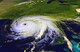 Sept. 15, 2004, Hurricane Ivan stirs the waters off the Florida coast. NASA image.