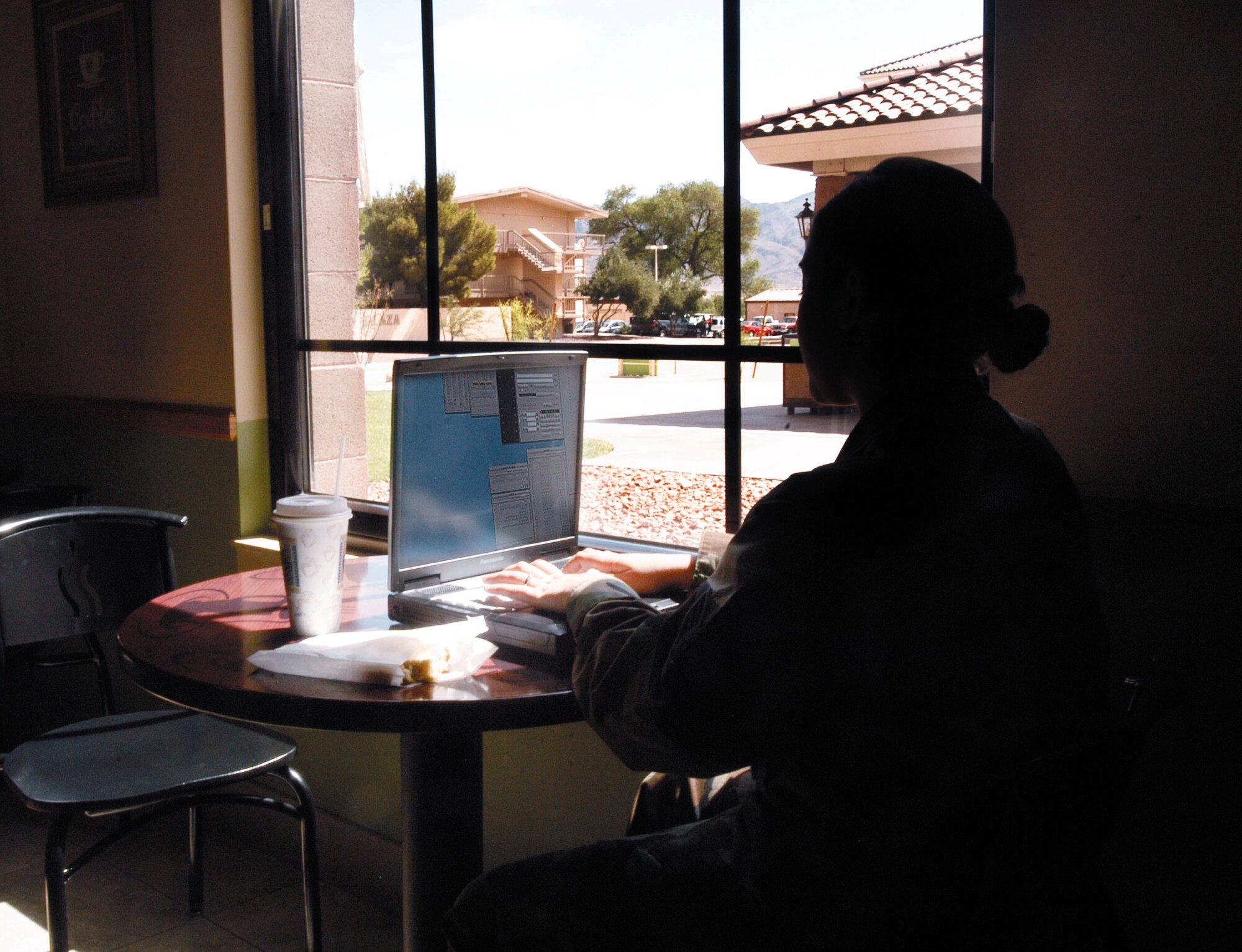 Airmen and their familes using home wireless networks may be leaving themselves open to hackers. The wireless security manager at Nellis Air Force Base, Nev., said more than half of the personal Wi-fi networks on base are not protected. (U.S. Air Force photo/Airman 1st Class Andrew Dumboski) 
