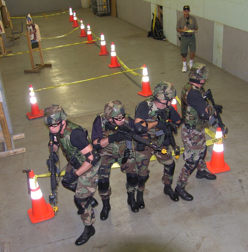 The 911th Security Forces Squadron conducts exercises to prepare for deployment