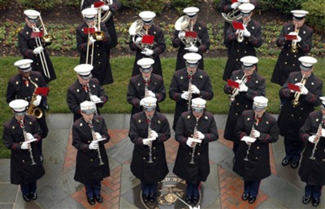 Dozens were in attendance at the Home of the Commandants to view a performance from the “The President’s Own” United States Marine Band during the New Year’s Serenade, Jan. 1. Established by an Act of Congress in 1798, the Marine Band is America’s oldest professional musical organization.