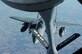 Members of the 916th Air Refueling Wing, Air Force Reserve, refuel their 4th Fighter Wing counterparts over Michigan skies on Wednesday afternoon as part of President Gerald Ford's funeral. Twenty-one F-15 Fighting Falcons and three KC-135 Stratotankers based at Seymour Johnson Air Force Base, N.C. took part in the final ceremonies to honor a veteran and their former commander-in-chief. (U.S. Air Force photo by A1C Greg Biondo)(released)