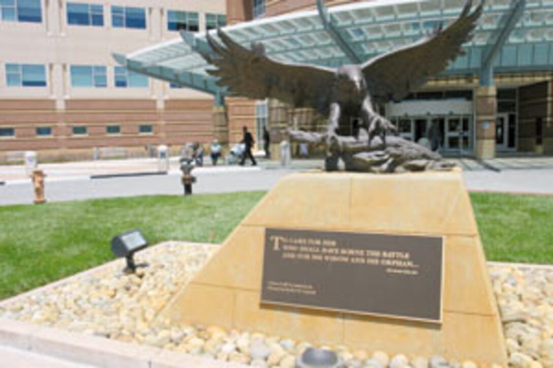 The Veterans Hospital in Palo Alto invited several Marines from 1st Marine Logistics Group, June 8 to improve morale for wounded veterans.