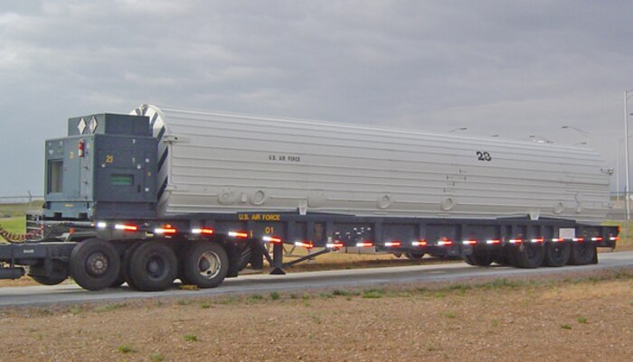 "Minuteman" ICBM Storage, Shipping Container Ballistic Missile (SSCBM)

