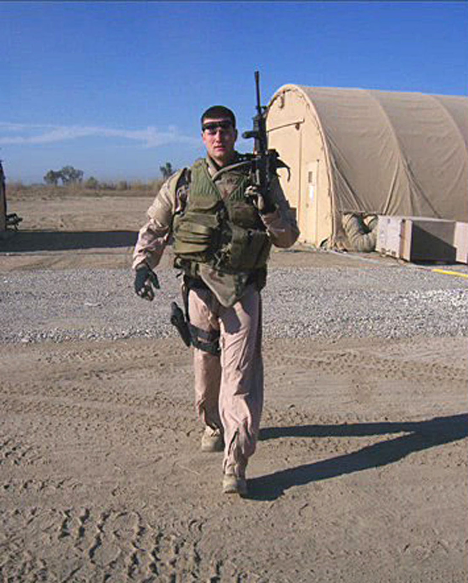 Senior Airman Daniel B. Miller Jr. was an explosive ordnance disposal Airman serving in Iraq and was killed defusing a car bomb when it detonated Jan. 7. He was deployed from the 775th Civil Engineer Squadron at Hill Air Force Base, Utah. (U.S. Air Force photo)