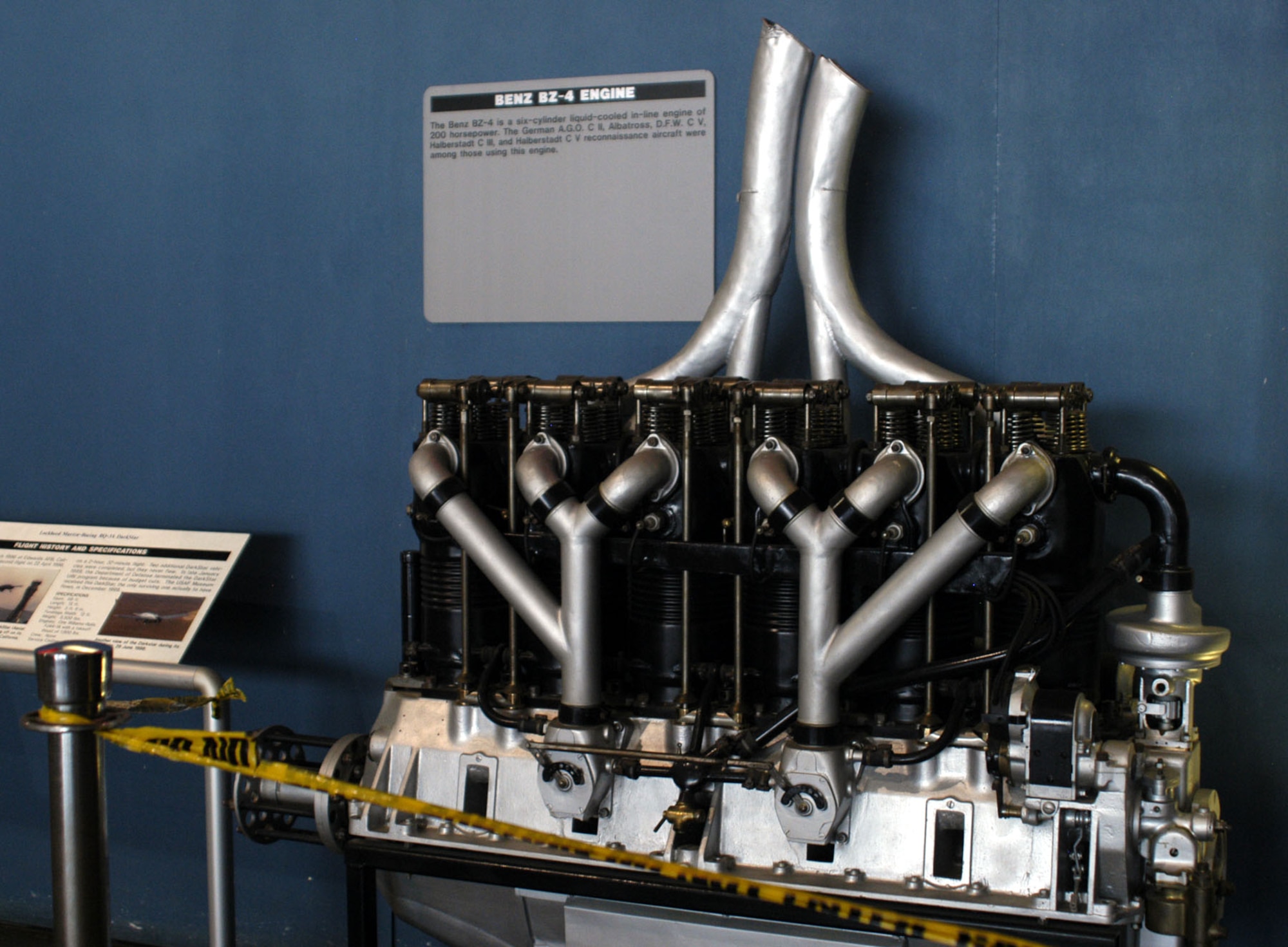 DAYTON, Ohio -- Benz BZ-4 on display in the Research & Development Gallery at the National Museum of the United States Air Force. (U.S. Air Force photo)