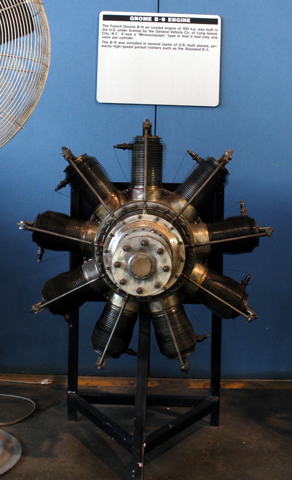 DAYTON, Ohio -- Gnome B-9 on display in the Research & Development Gallery at the National Museum of the United States Air Force. (U.S. Air Force photo)