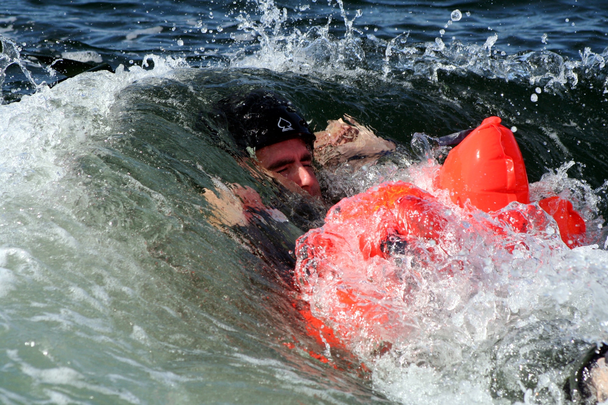 Special operators perform refresher training Jan. 8 at Soundside. (U.S. Air Force Photograph by Dylan Laurie)