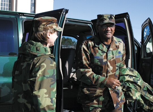 DVs arrive at Pope's Silver Ramp.