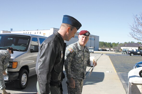 DVs arrive at Pope's Silver Ramp.