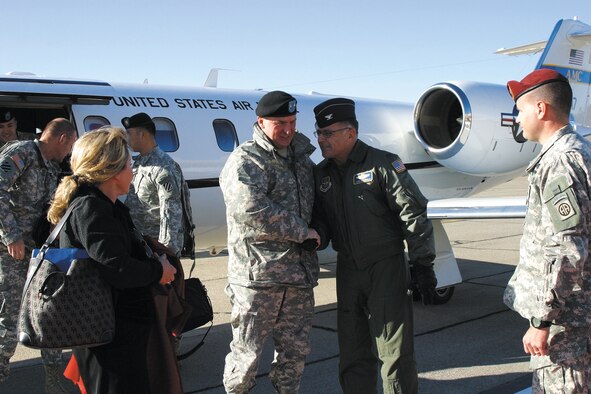 DVs arrive at Pope's Silver Ramp.