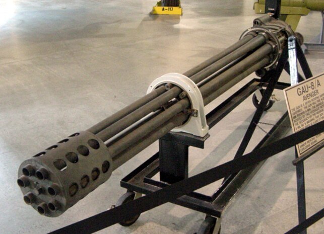 General Electric GAU-8/A "Avenger" 30mm Rotary Cannon