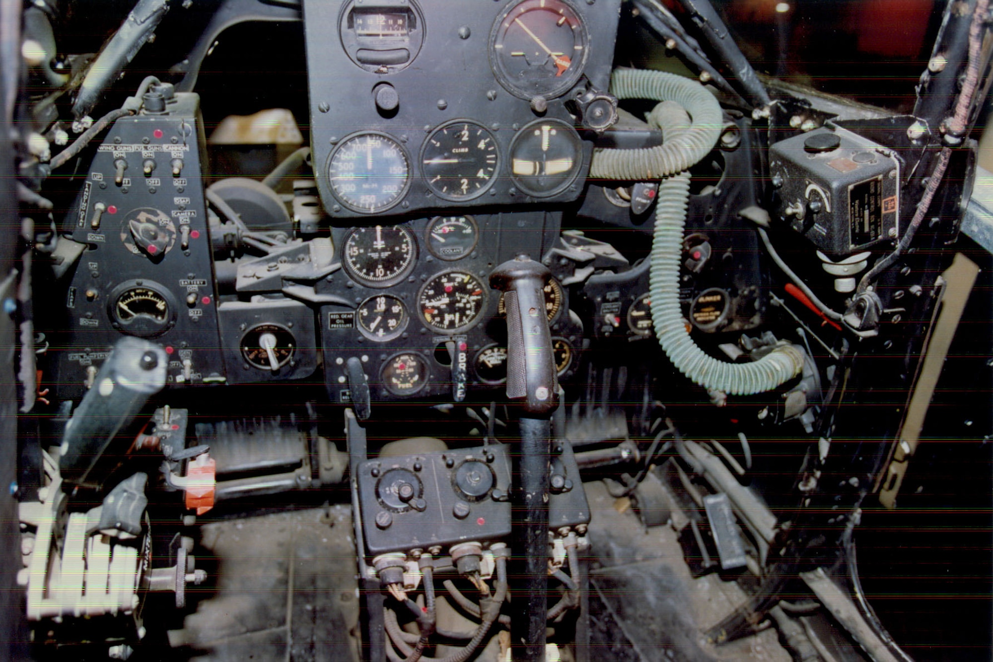 DAYTON, Ohio -- Bell P-39Q cockpit at the National Museum of the United States Air Force. (U.S. Air Force photo)