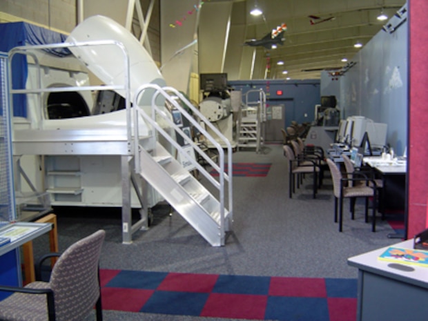 The Aerospace Center for Education (ACE) at Hill Aerospace Museum was developed by the museum staff and volunteers with the assistance of the Utah Chapter of the Aerospace Education Foundation, the Ute-Rocky Mountain Chapter of the Air Force Association, and the Aerospace Heritage Foundation of Utah.