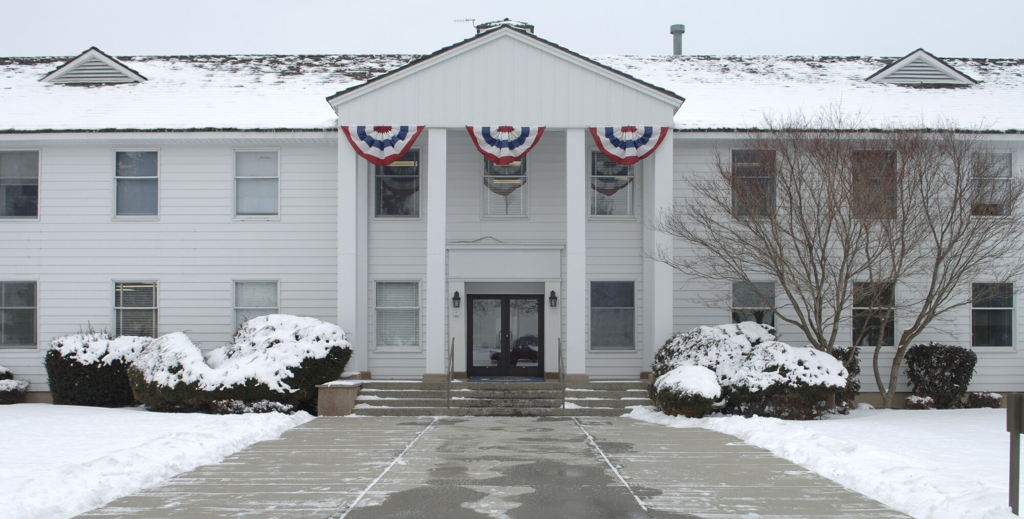 The 92nd Air Refueling Wing headquarters building is in Phase I of a four phase project to professionalize workspaces as well as restore a historic feel to the building. Construction is scheduled for completion in August.