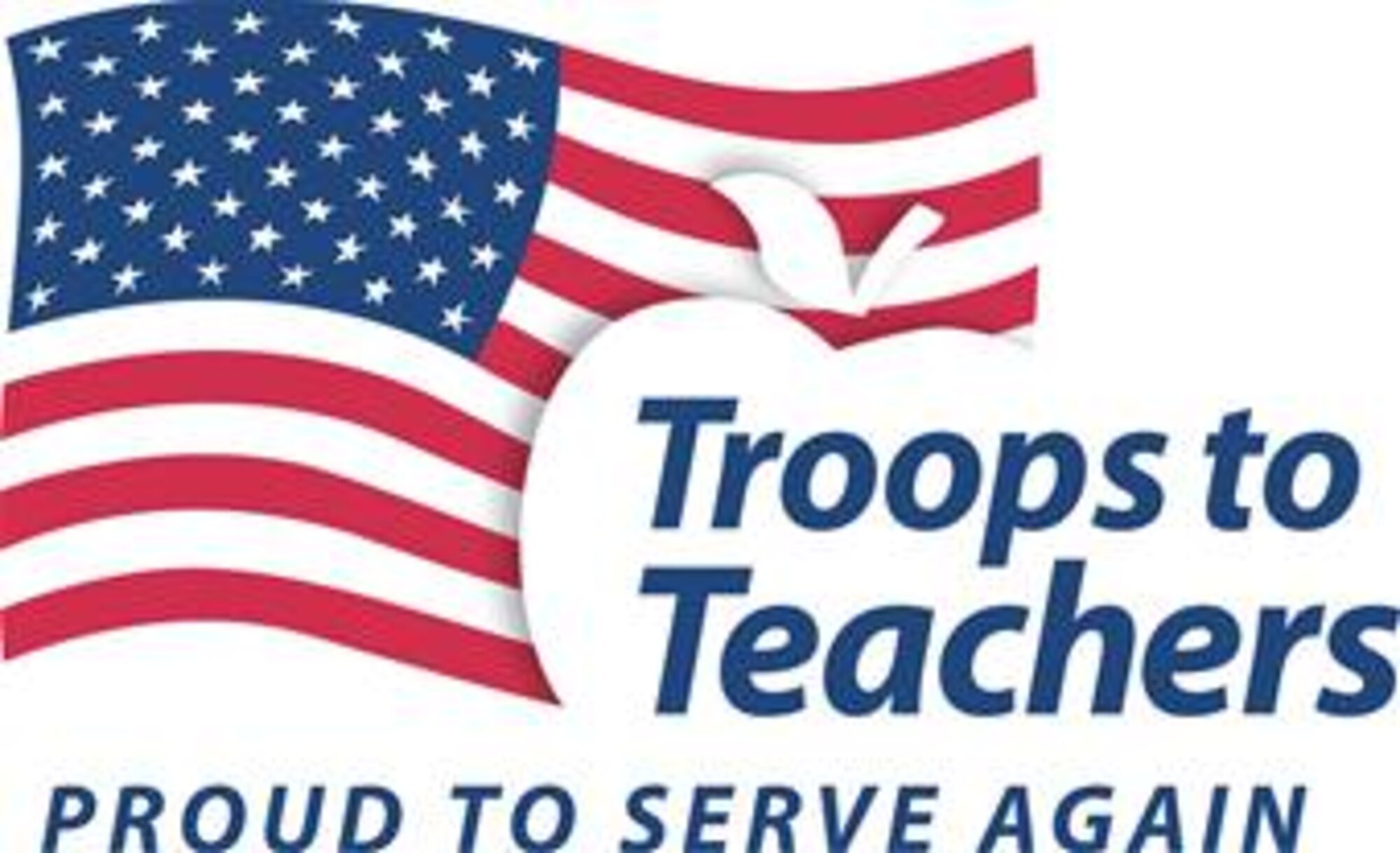 Troops to Teachers logo