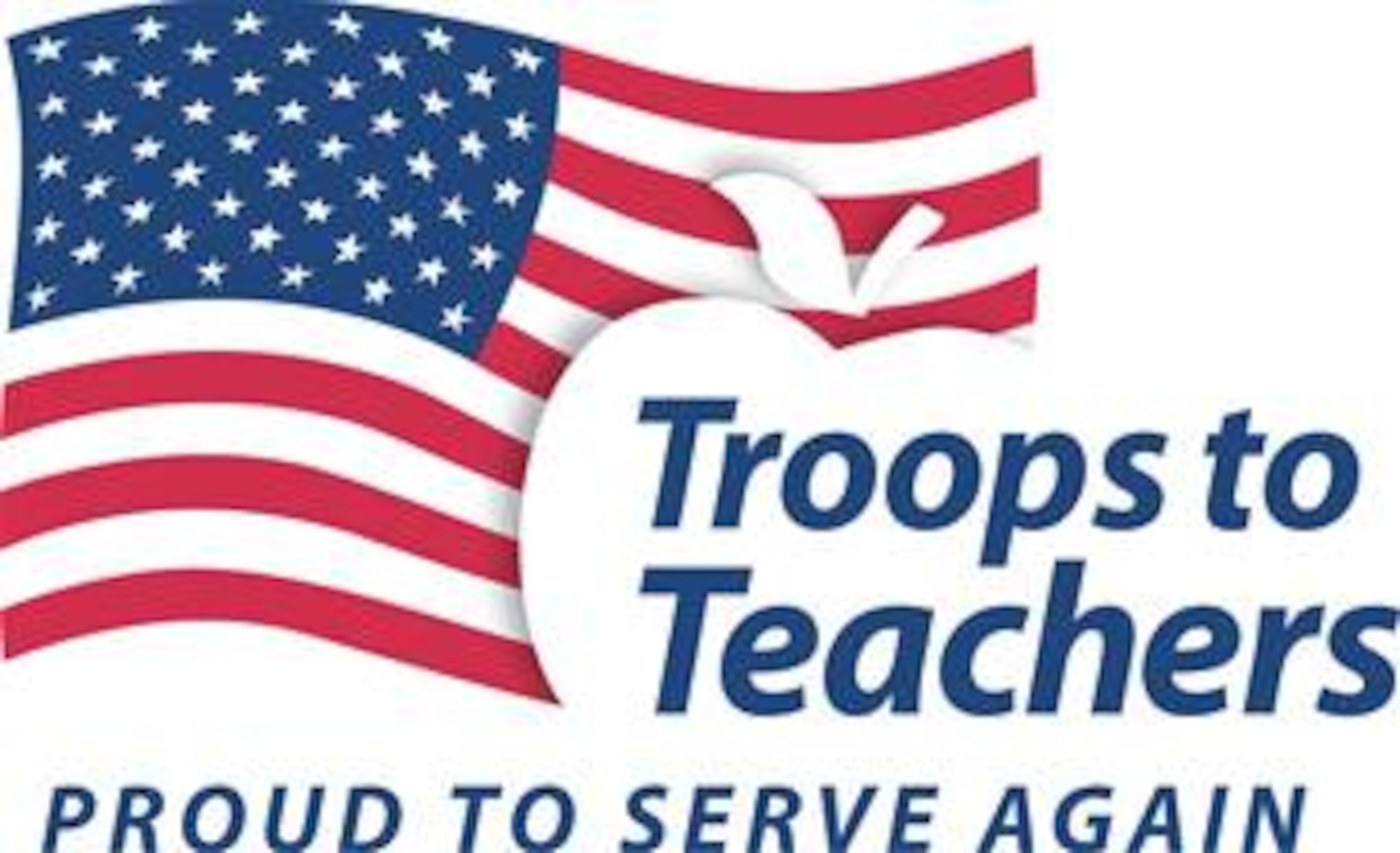 Troops to Teachers logo