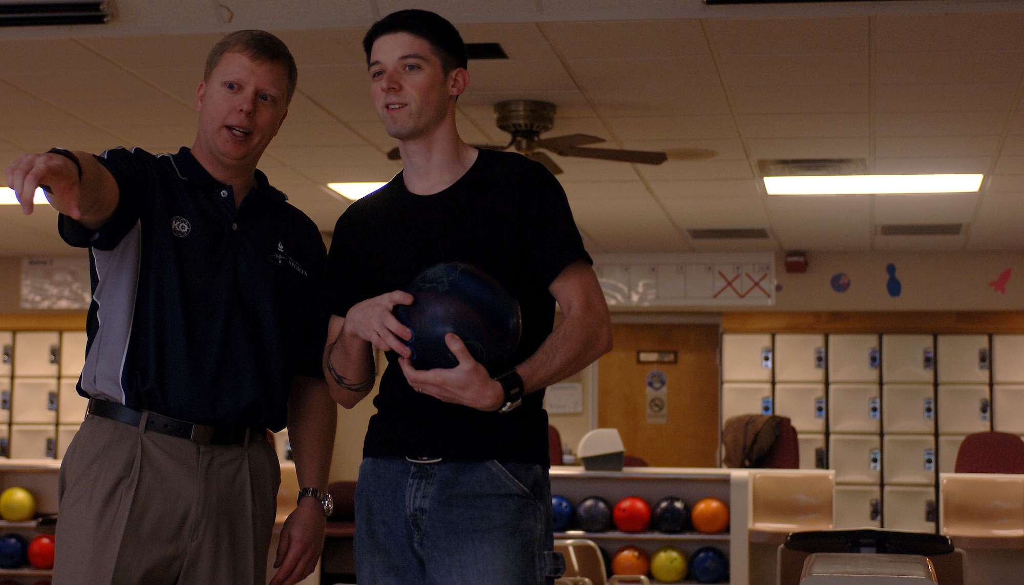 Brian Snyder, chief of testing, training and certification for the Air Force Command, Control, Intelligence, Surveillance and Reconnaissance Center, finished in first place at the Air Force bowling trials camp held Nov. 26 through  Dec. 2 at Fort Dix, N.J. (Photo by Senior Airman Michelle Arslan)