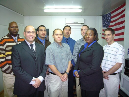 Staff members from European postal detachments 2, 3 and 4 work daily to ensure APO mail is received, transported and delivered. Courtesy photo
