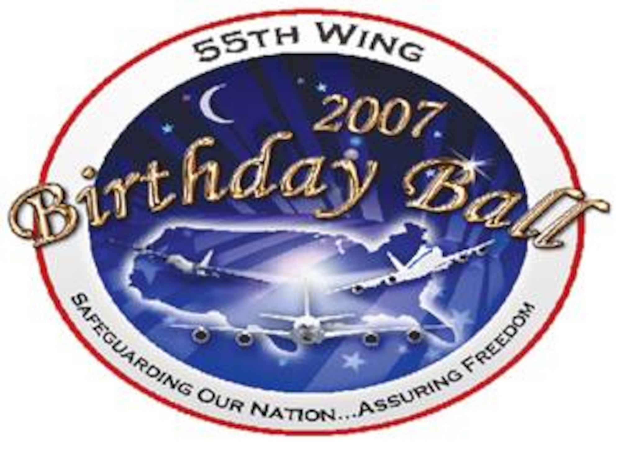 The past, present, and future of the 55th Wing will come together in celebration at the Wing's 29th Annual Birthday Ball, March 31 at the Qwest Center in downtown Omaha. 

