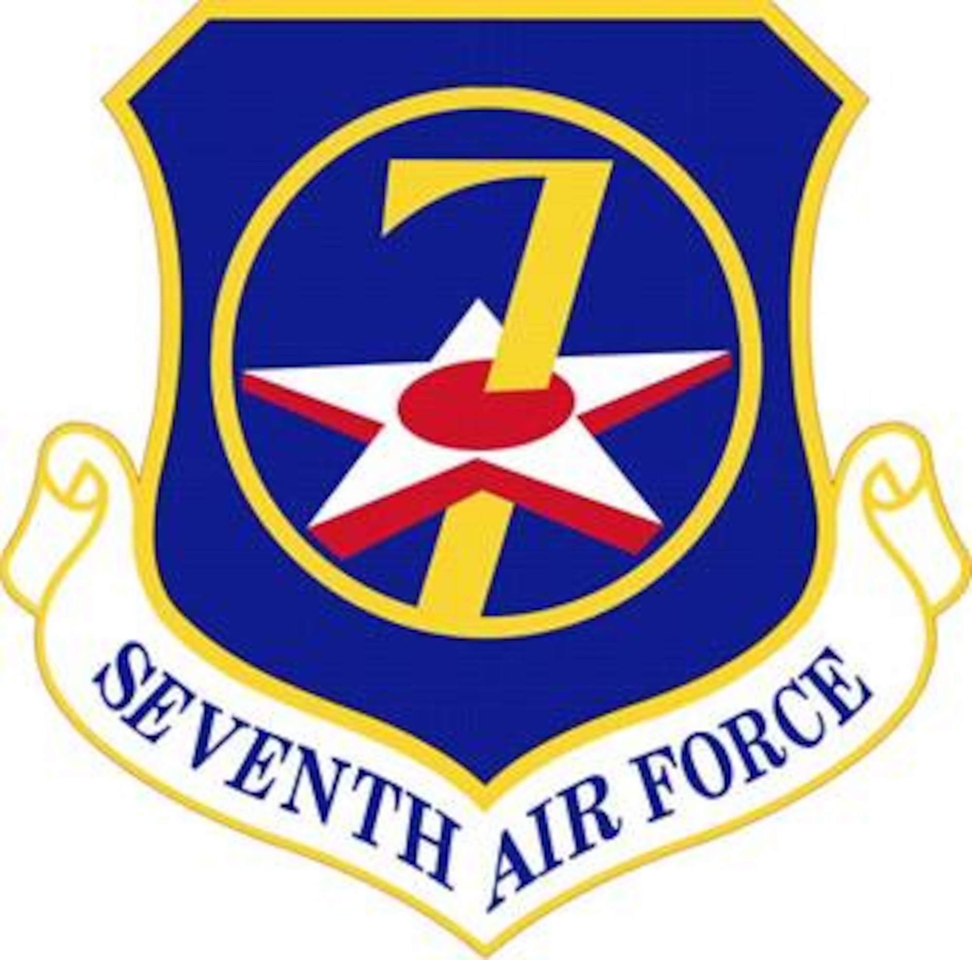 Official Seventh Air Force Emblem