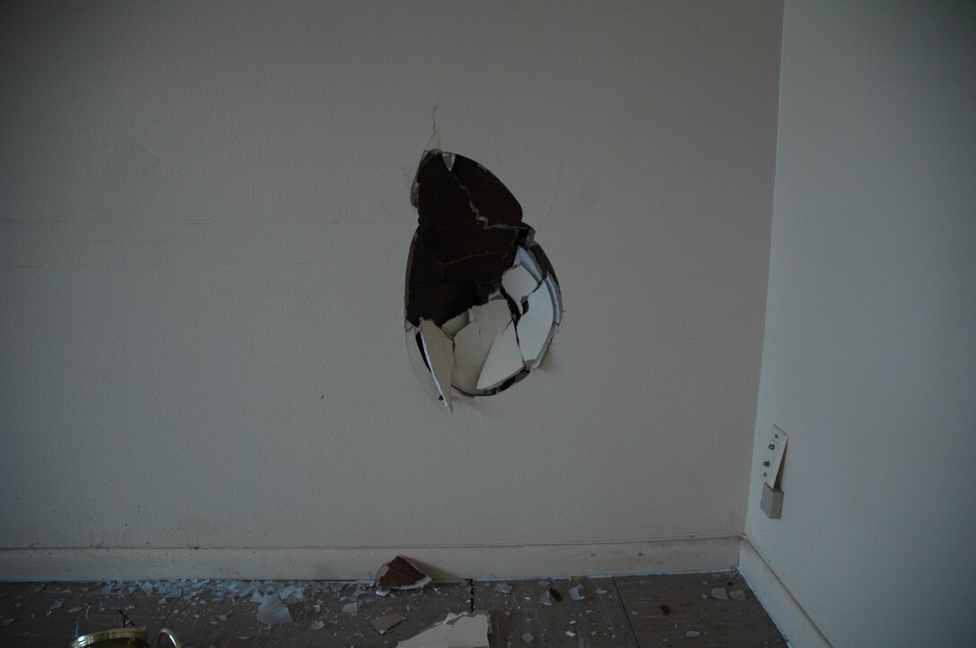 Recent vandalism in military family housing prompts increased patrols, construction of fences and plans for security cameras to be installed. "Individuals who are taking part in this type of criminal activity need to understand that it will not be tolerated," said Col. Renita Alexander, 28th Mission Support Group commander. (U.S. Air Force photo/Airman 1st Class Kristopher Kingan)

