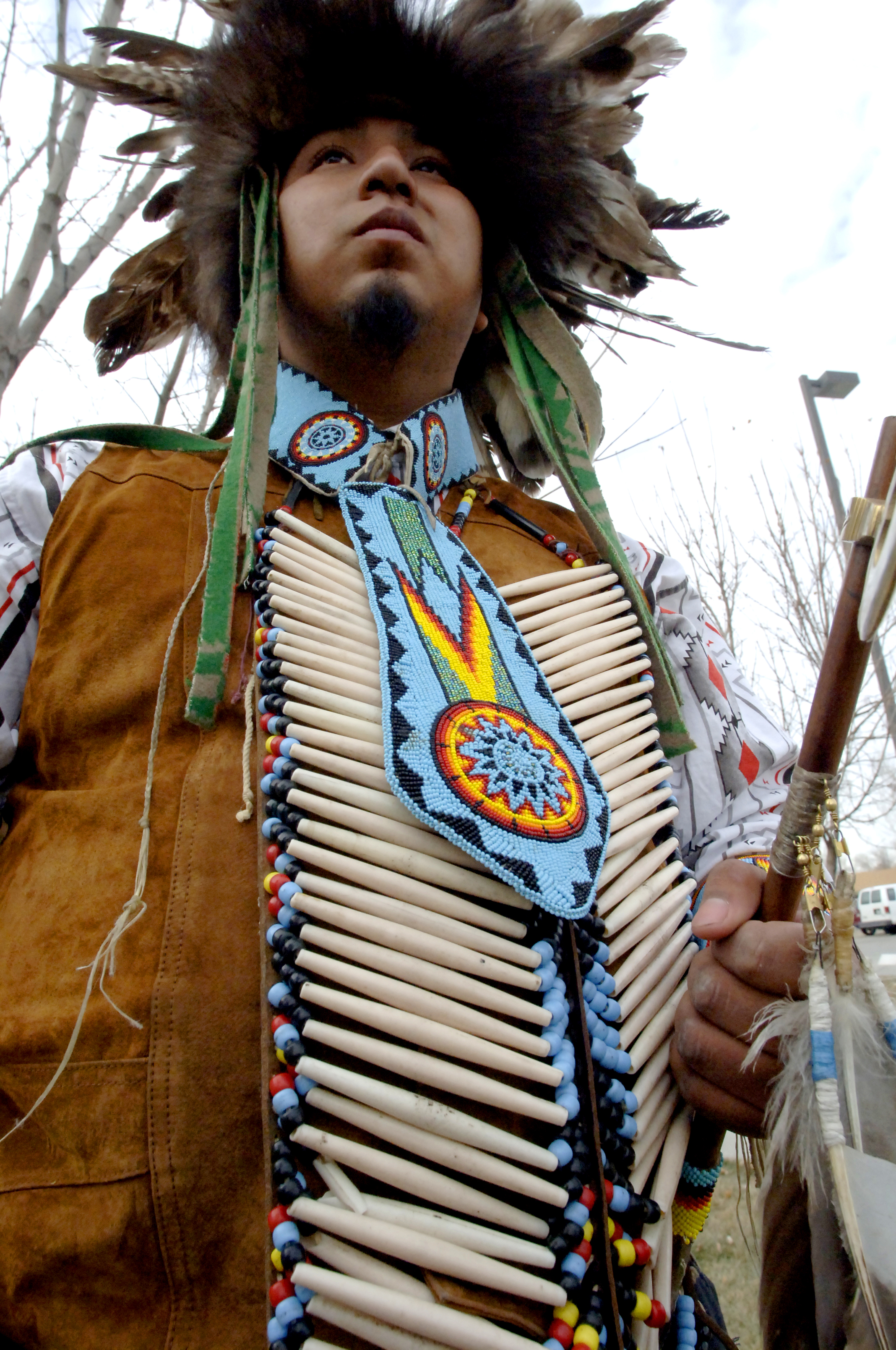 ShoshonePaiute Tribe visits Gunfighters > Mountain Home Air Force Base