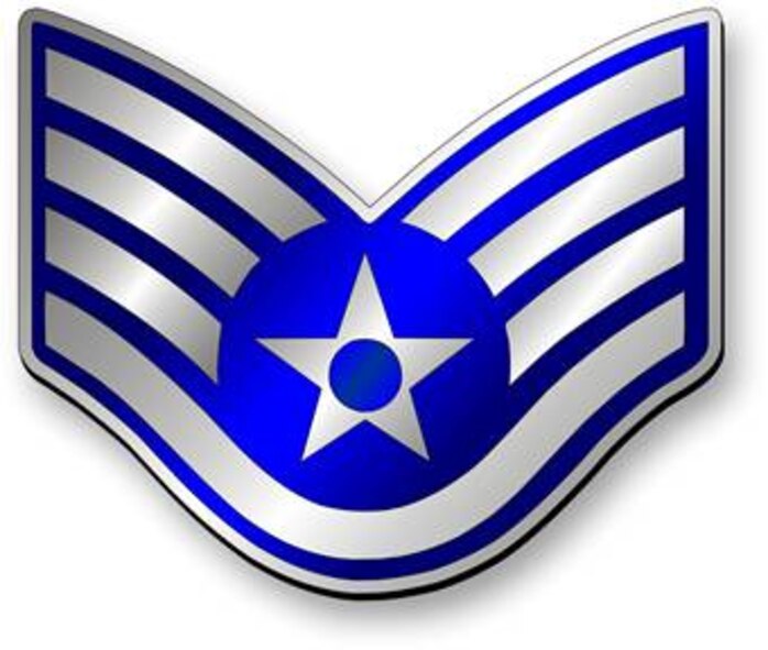 Staff Sergeant, SSgt Stripes (Metallic).  Insignia provided by ITC(SW) MIke Purcell.