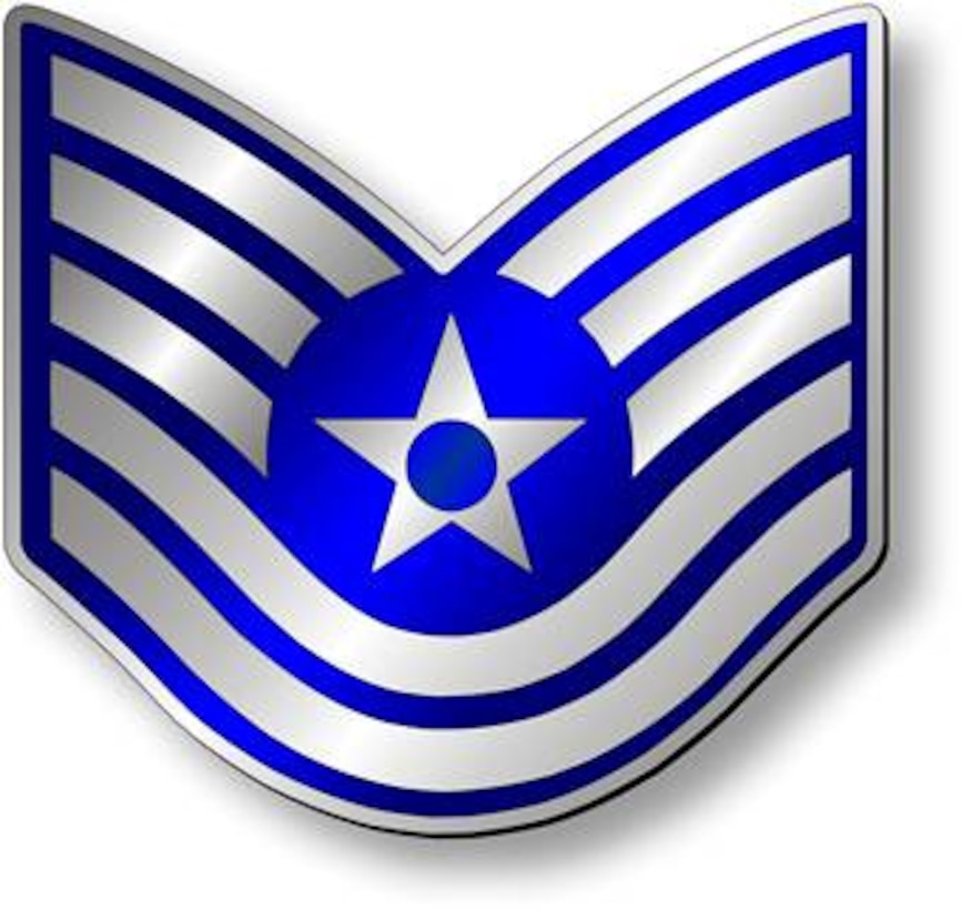 Technical Sergeant, TSgt Stripes (Metallic)