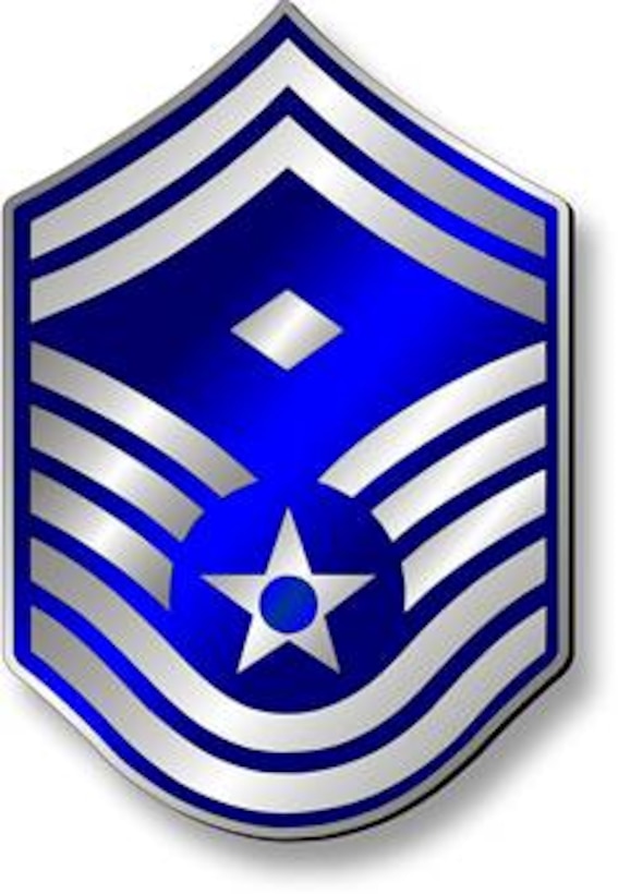 Senior Master Sergeant, SMSgt Stripes (Metallic)
