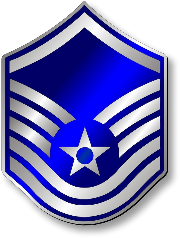 Master Sergeant, MSgt Stripes (Metallic)