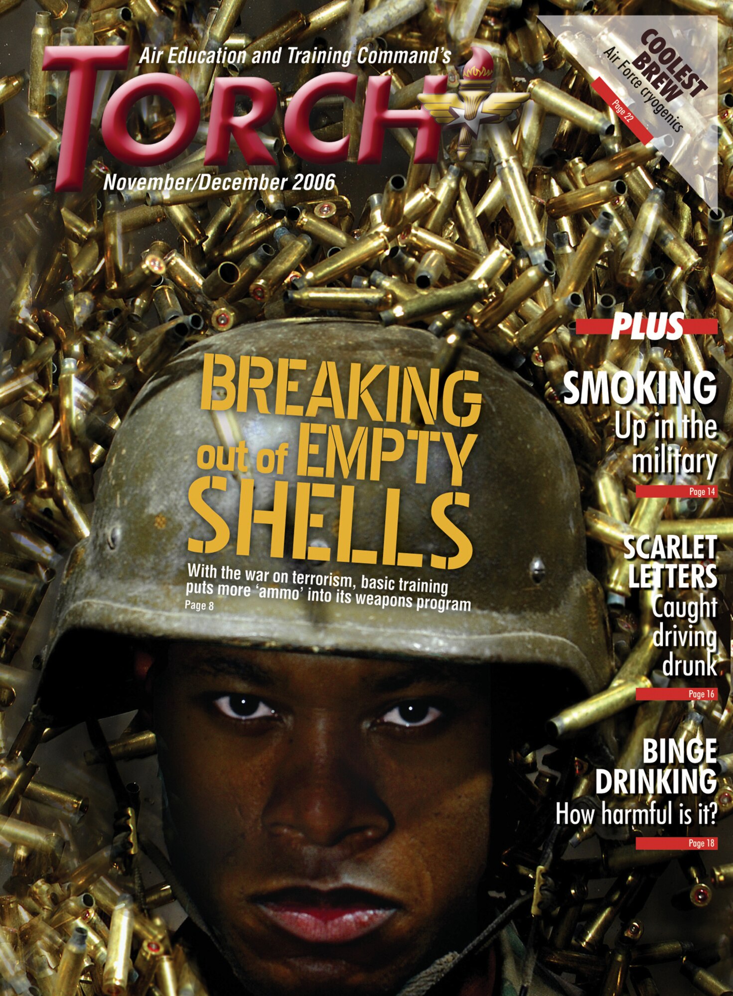 Torch Magazine Cover - Nov-Dec 2006, (photo by Staff Sgt. Matthew Hannen)