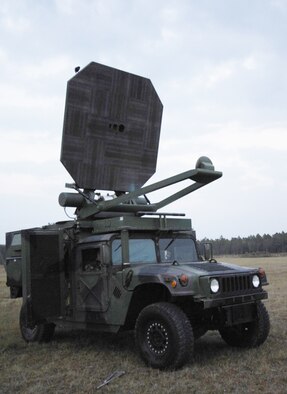The 820th Security Forces Group is currently evaluating the Active Denial System, a non-lethal weapon designed to engage and repel human targets by projecting a beam of energy that creates an intolerable heating sensation on the skin. ADS can potentially give deployed Airmen another option to employ in the Global War on Terrorism. (U.S. Air Force photo by Airman 1st Class Gina Chiaverotti)