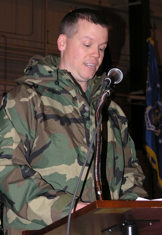 PETERSON AIR FORCE BASE, Colo. (AFRC) - 1st Lt. Jody Ritchie, 302nd Airlift Wing public affairs officer, is the 302nd AW Company Grade Officer of the Year for 2006. (U.S. Air Force photo)