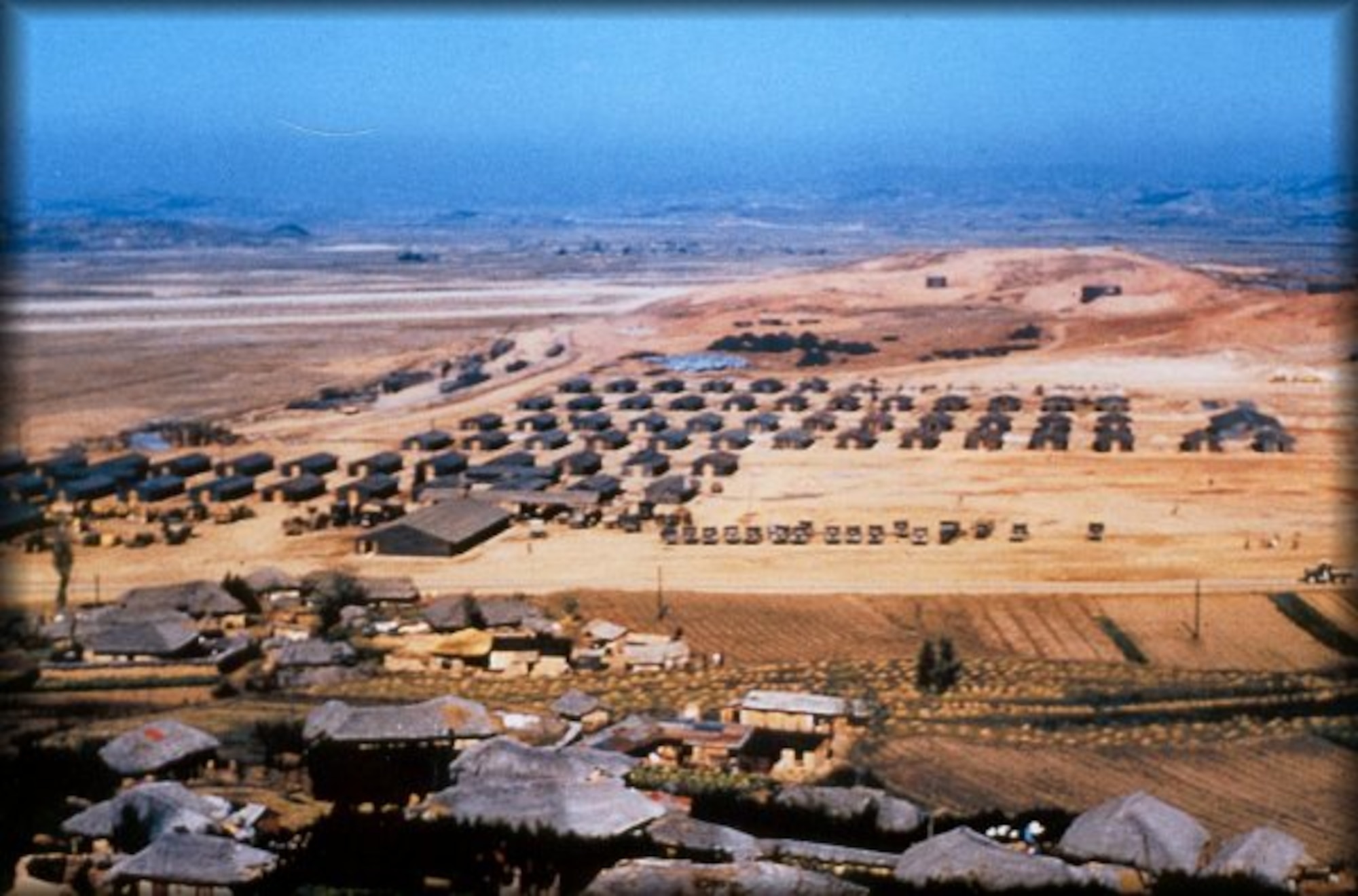 Osan Air Base in 1952. (File photo)