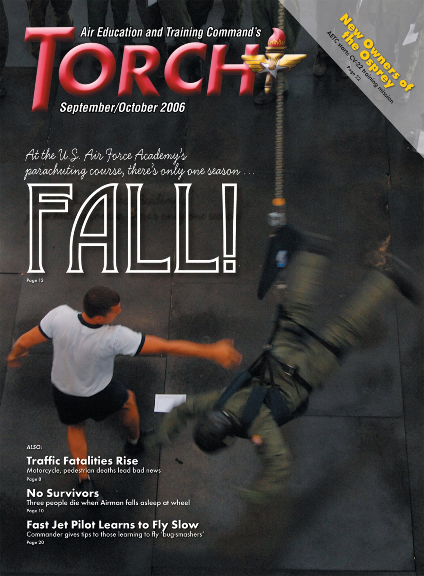 Torch Magazine Cover - Sep-Oct 2006, photo by Staff Sgt. Matthew Hannen