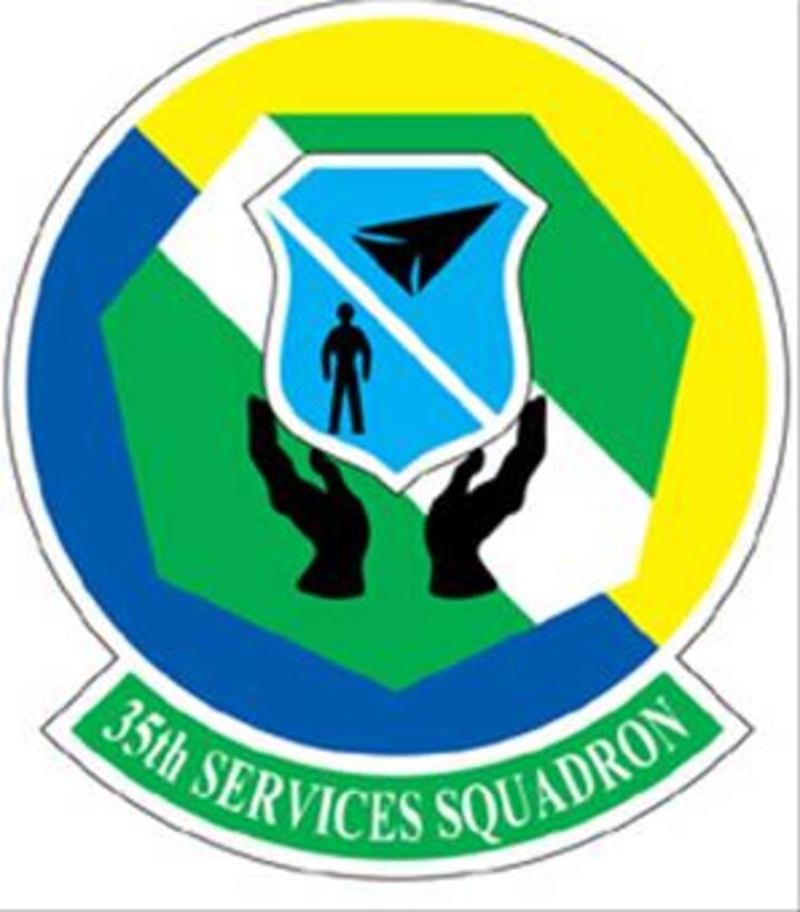 35FW 35th Service Squadron patch