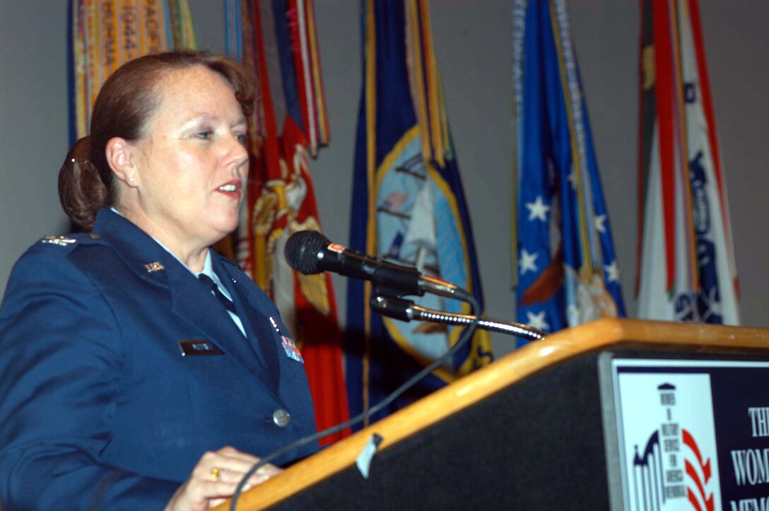 Col. Linda McHale, a nurse in the U.S. Air Force Reserve, said her ...